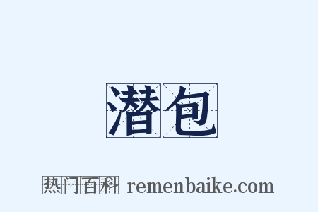 潜包是什么意思的图片